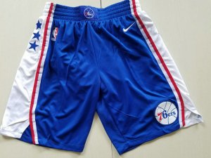 Maillot De Basket Philadelphia 76ers Nike Bleu Short
